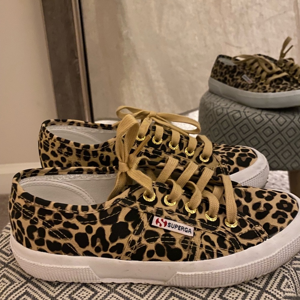 Superga Leopard Print sneakers